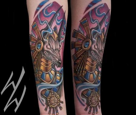 Tattoos - Walt Watts Anubis - 144515
